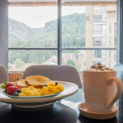 Apartamento amoblado para 3 personas en el edificio Citadinno de Bogotá