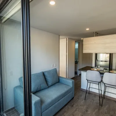 Apartamento amoblado para 3 personas en el edificio Citadinno de Bogotá